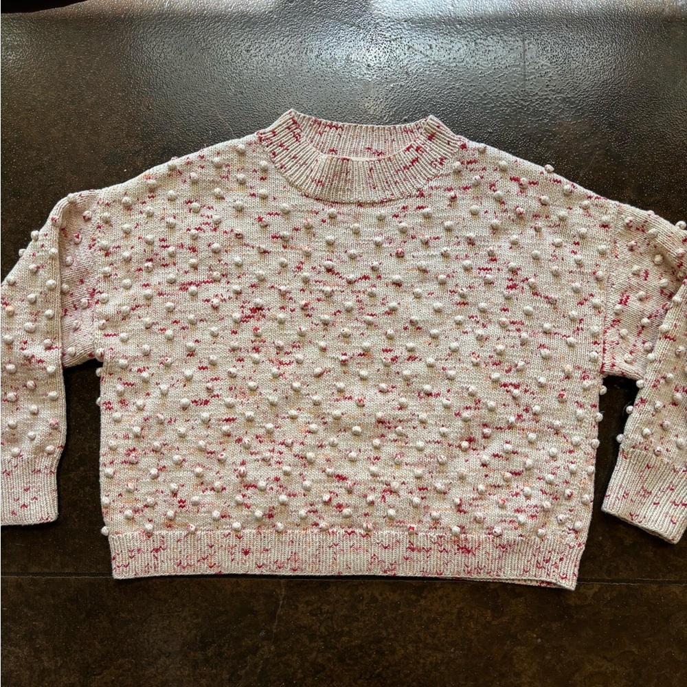 Misha & Puff women’s cotton popcorn sweater